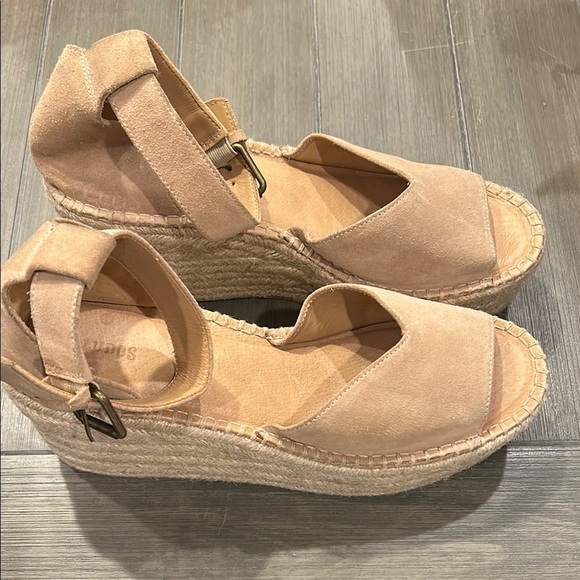 Soludos Women's Positano Suede Platform Wedges - Picture 2 of 12